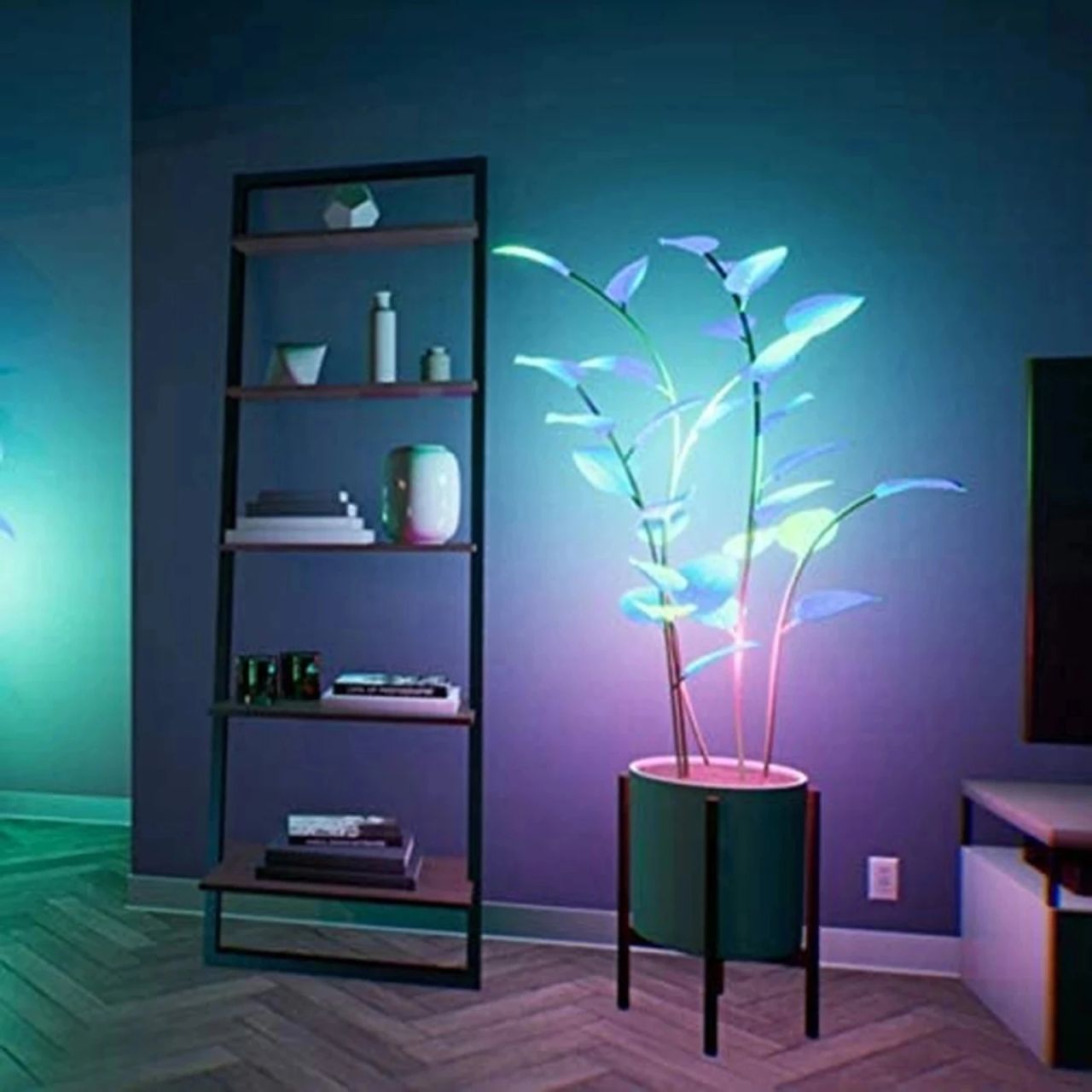 Magical LED Houseplant Lamp Indoor Decor Programmable Night Light  Changeable Color Plant Magic Lamp for Home Decor Bonsai Lights